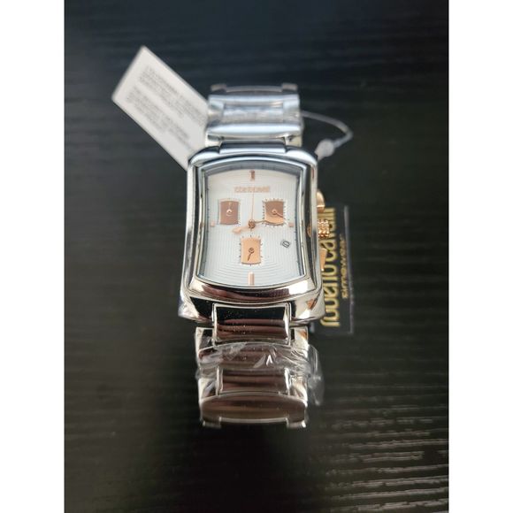 🔥NEW IN BOX Roberto Cavalli R7253900015 Tomahawk Men's Chronograph Watch - Picture 2 of 8